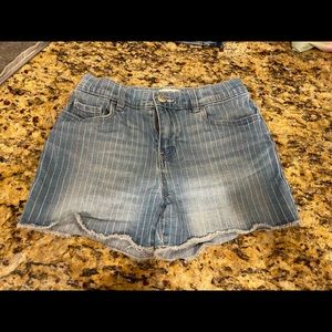 Girls shorts size 8